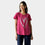 AM022202 LOVE HEART PRINT V NECK TEE