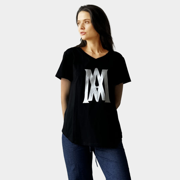 AM24057 V - NECK TEE