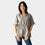 AM023012 FLEXIBLE WAIST 100%LINEN TOP