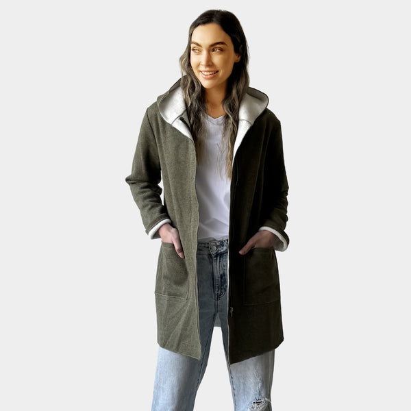 AM023013 SOFT&WARM CASUAL COAT