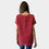 AM02412 BACK LACE TRIM 100%LINEN TOP