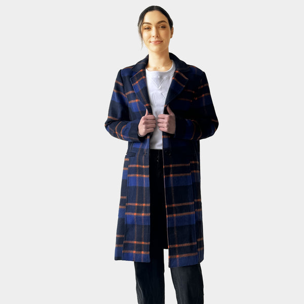 AM022184 CHECK COAT