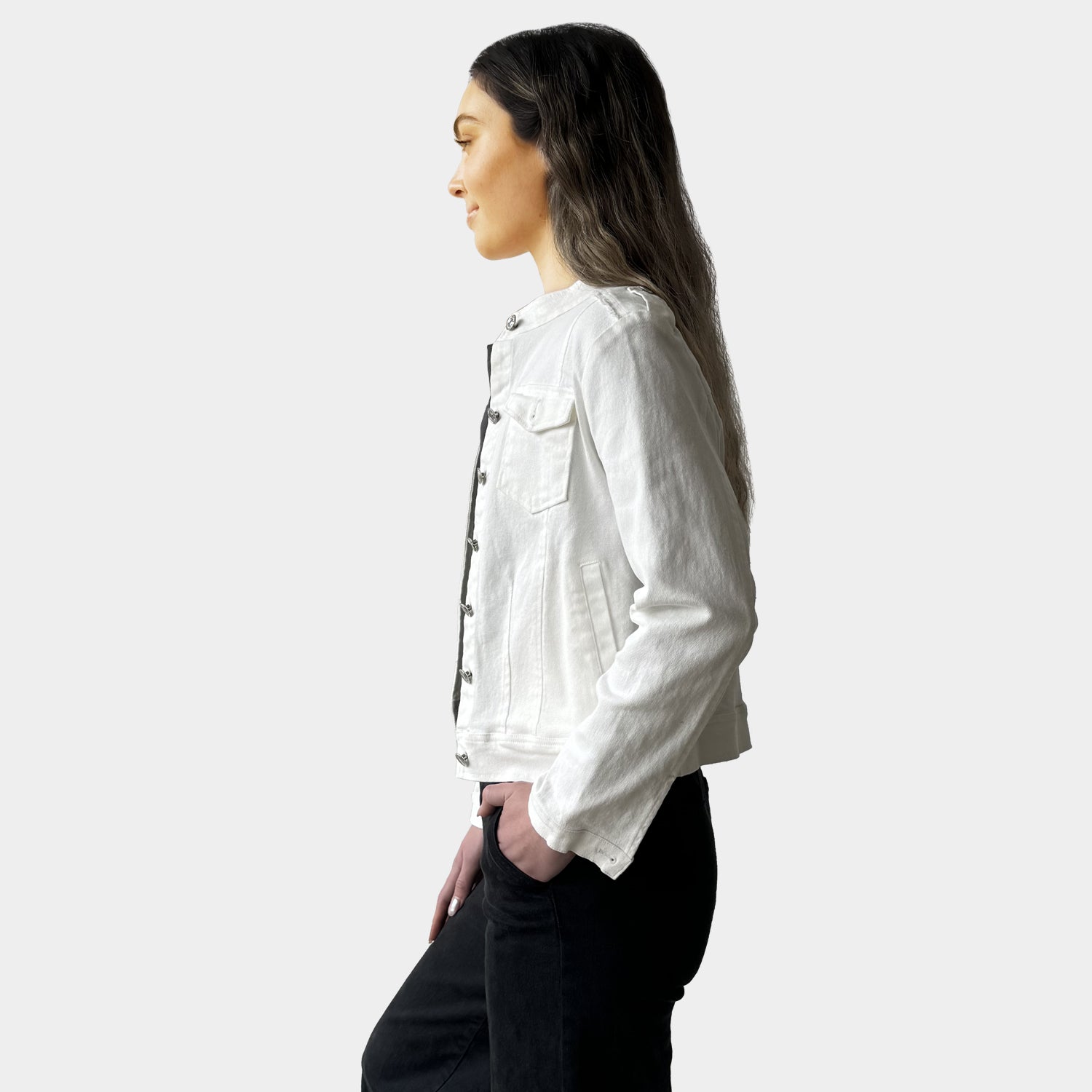 AM023027 SOFT DENIM JACKET