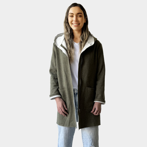 AM023013 SOFT&WARM CASUAL COAT